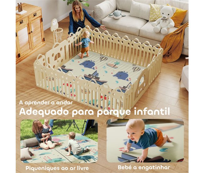 Alfombra para Bebés XPE AIYAPLAY Multicolor