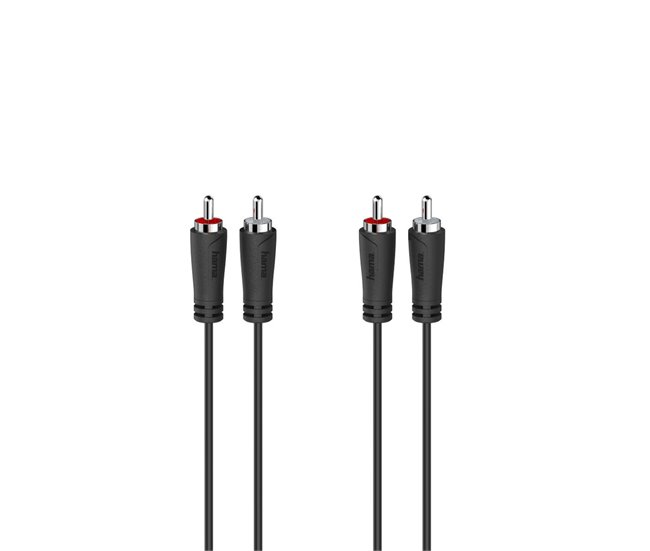 Cable 2 x RCA 00205258 Negro