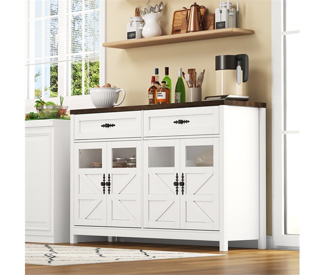 Aparadores Natural/ Blanco