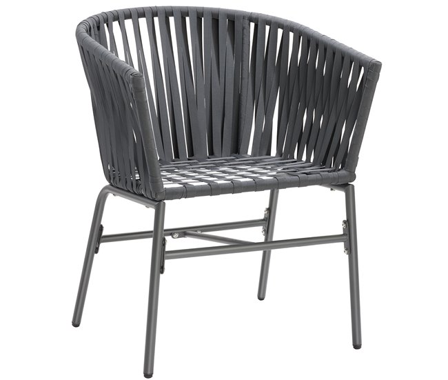 Juego de sillas Gris Oscuro