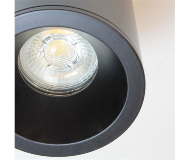 Foco de superficie para baños Lutar   Moderno Negro