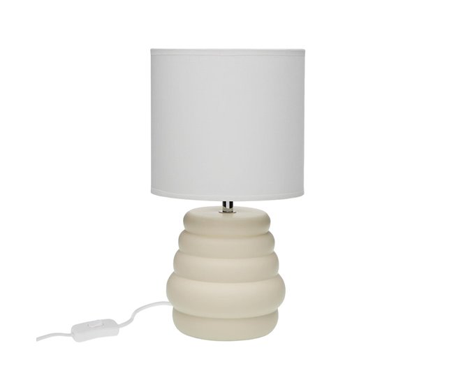Lámpara de mesa Beige