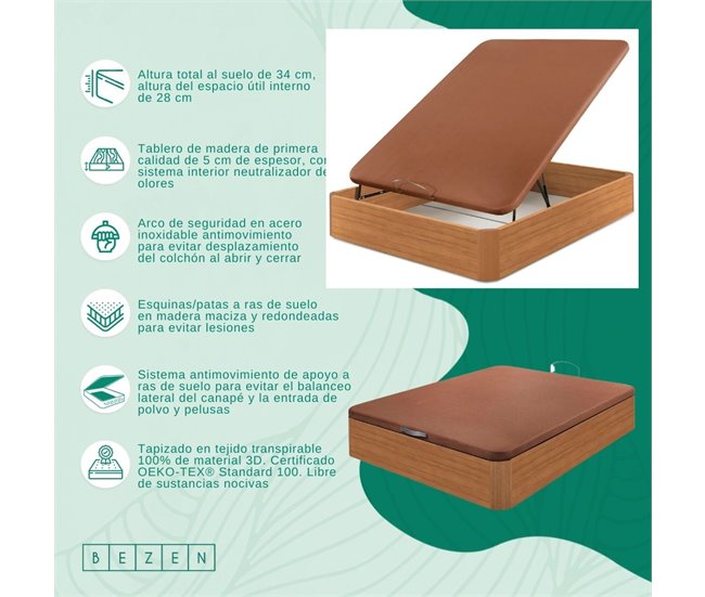 Canapé Madera Alta Resistencia Bezen 