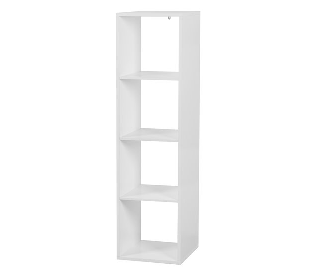 Estantería CUBOX 4 huecos Blanco