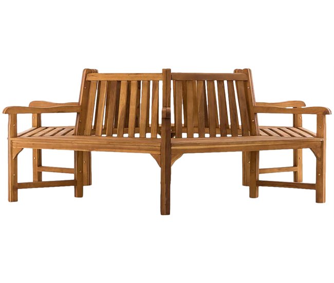 Banco de jardín - Sonja - Madera 250x250 Marron