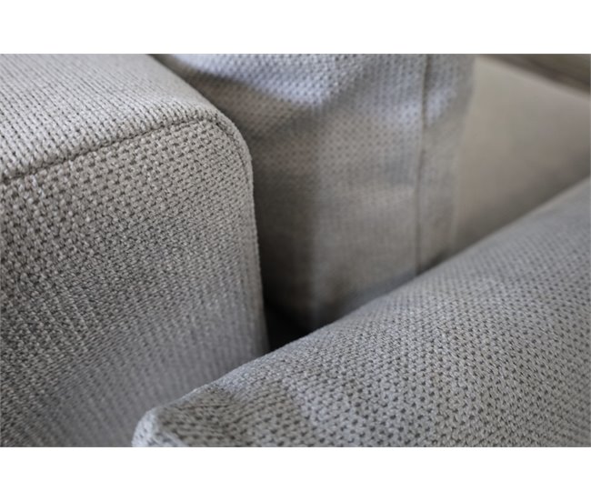Chaise longue con cama y arcón STOCKHOLM Gris