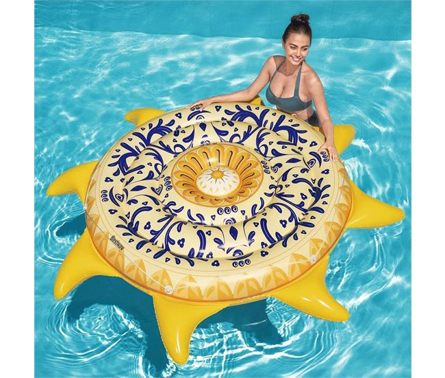 Isla Hinchable Amarillo
