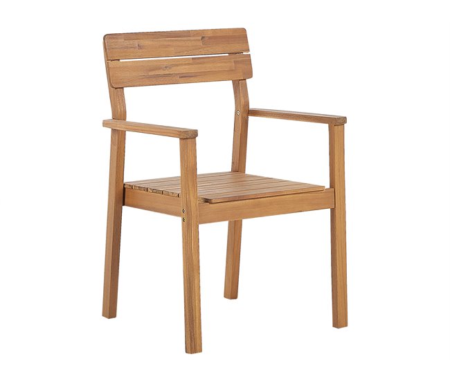 Beliani Conjunto de comedor FORNELLI Marron
