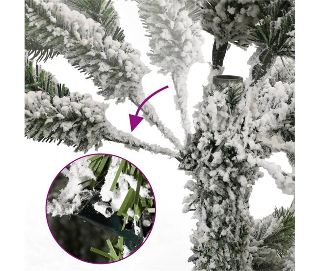 Árbol Navidad - Árbol navideño Blanco/ Verde