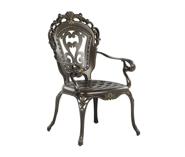 Beliani Conjunto de comedor SAPRI Marron