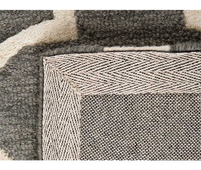 Beliani Alfombra de pelo corto YALOVA 160x230 Gris
