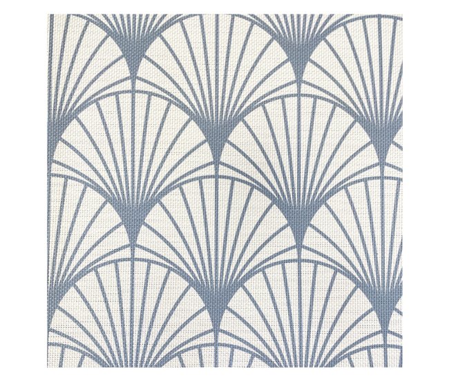 Acomoda Textil – Alfombra Vinílica Hidráulica para Hogar. 80x150 Azul Claro