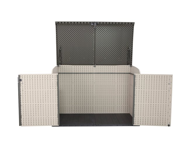 Arcón para exterior ultrarresistente Lifetime uv100 Beige