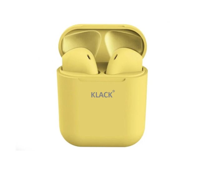 INPOD Auriculares True Wireless Amarillo