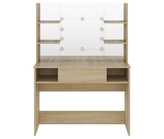 Tocador de Maquillaje DREAM SPACE 100 Blanco