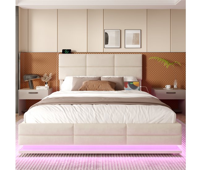 Canapés abatibles Beige