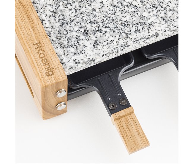 Raclette 2 Personas Wod2 H.koenig Gris/ Madera