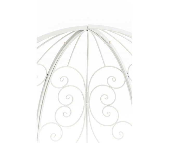 Arco flores - Rosie - Metal Blanco