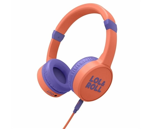 Auriculares de Diadema Lol&Roll Pop Kids Azul