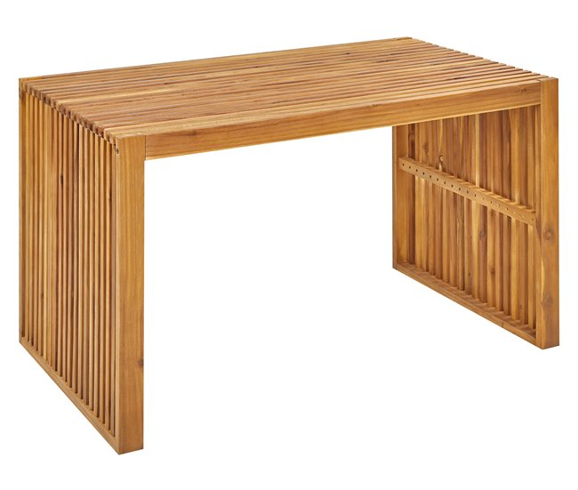 Beliani Conjunto de comedor BELLANO Madera Clara