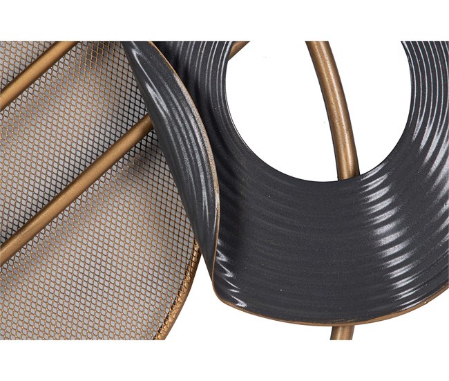Adorno Metal Adda Home Negro