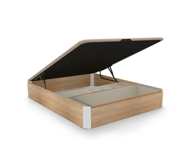 Canapé Luxury S-Max 3D 150x190 Natural/ Blanco