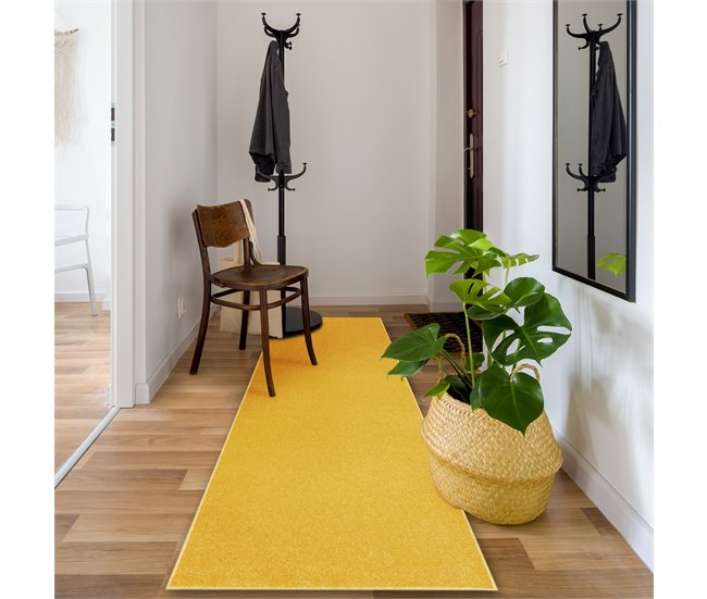 Alfombra de pasillo ETON 502 60x350 Amarillo