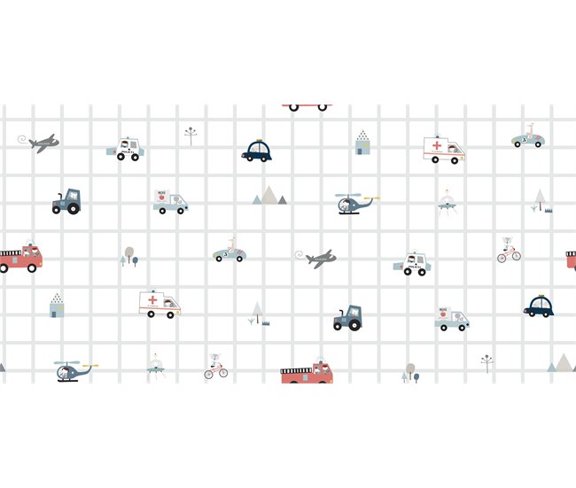 JUEGO DE SÁBANA CUNA/MAXICUNA TRANSPORTES B 