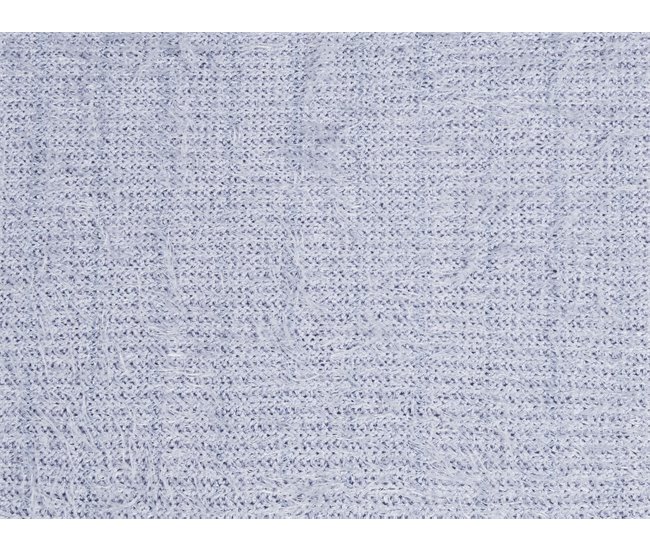 Beliani Cojín decorativo CROSSANDRA Violeta
