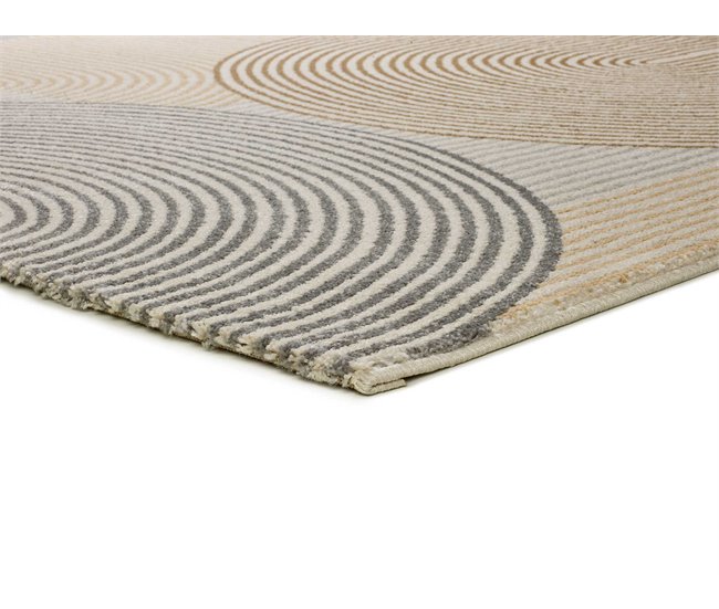 Alfombra estilo escandinavo y forma de arco GARDEN - ATTICGO 140x200 Beige