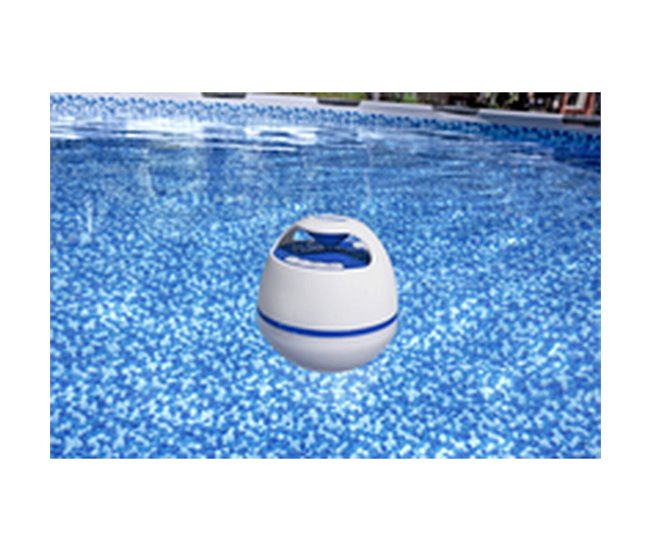 Altavoz Inalámbrico Flotante con LED Blanco