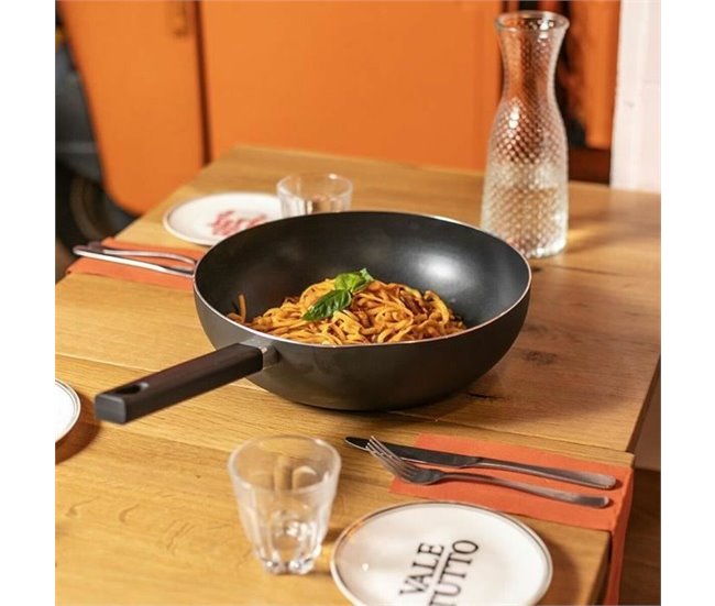 Sartén Wok Negro