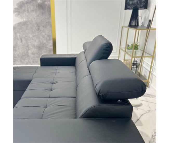 BUDWING John Sofá Cama Negro