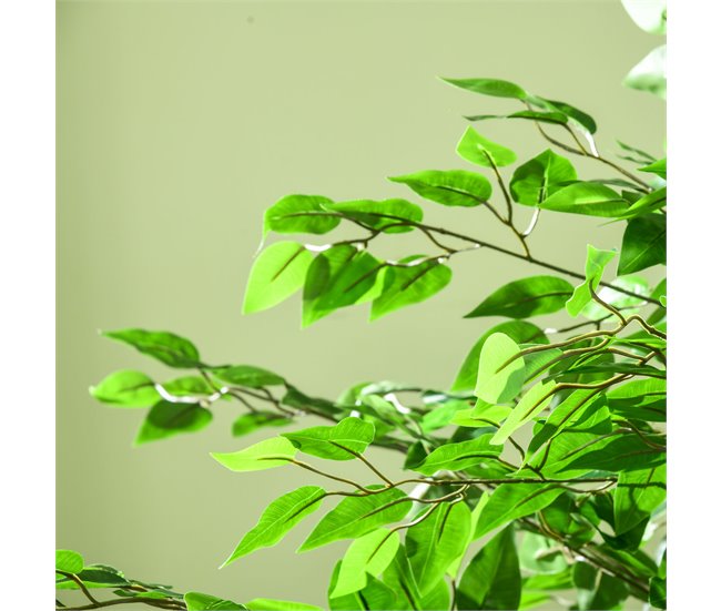 Planta Artificial PEVA HOMCOM, hogar - decoración Verde