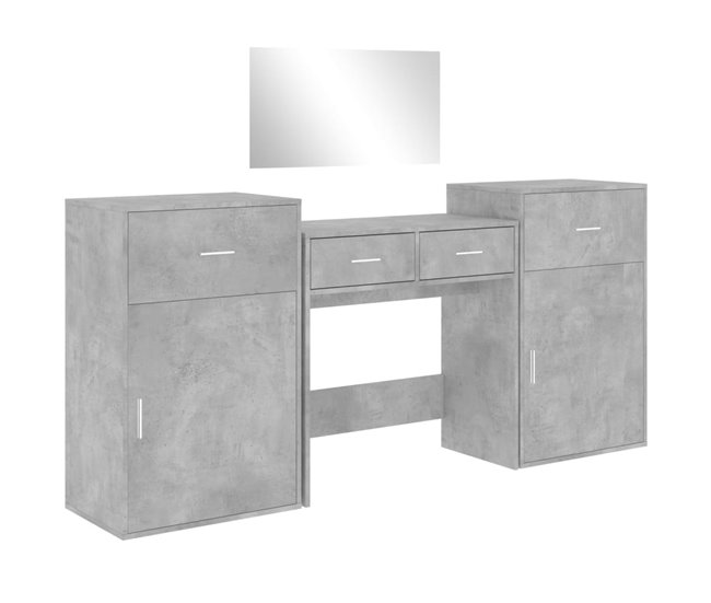 Juego de Tocador DREAM SPACE 80 Gris