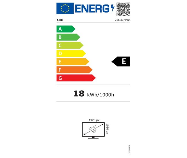 Monitor 25G3ZM/BK Negro