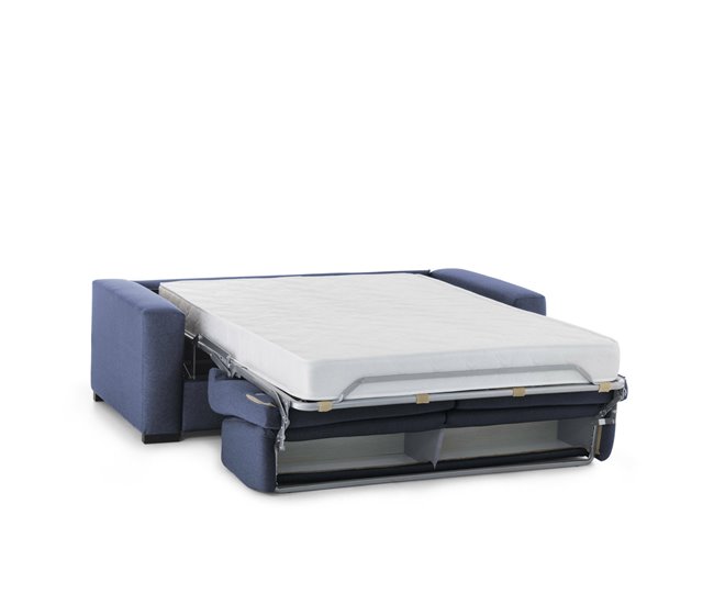 Sofá cama 2 plazas en tela Dababo Azul Marino