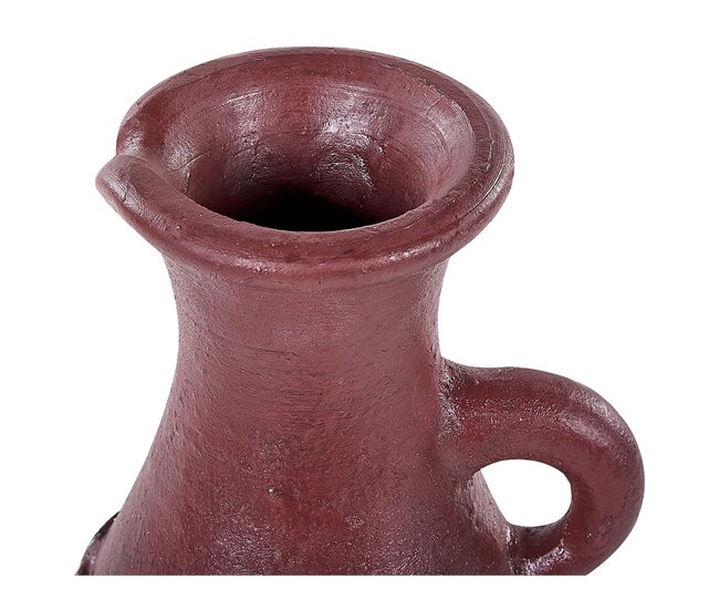 Beliani Jarrón decorativo VELIA Azul