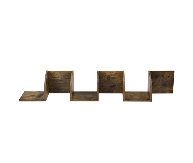 Estante esquinero zigzag mueble de almacaje 03_0005172 Nogal