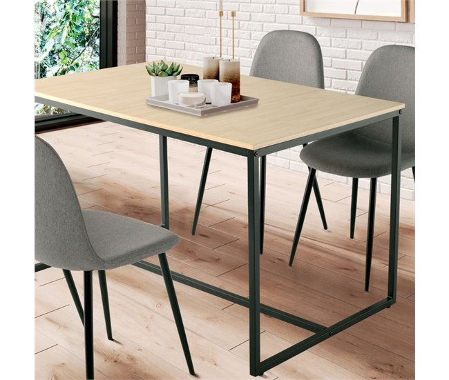 Pack 4 sillas de comedor Hall Gris