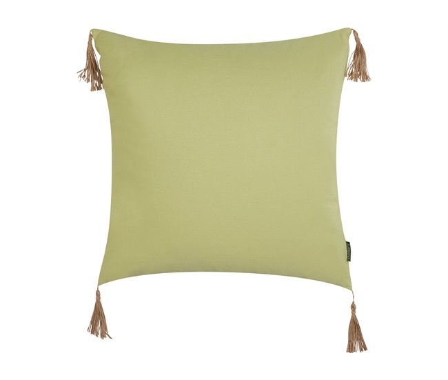 Beliani Cojín decorativo CHMISTAR Verde