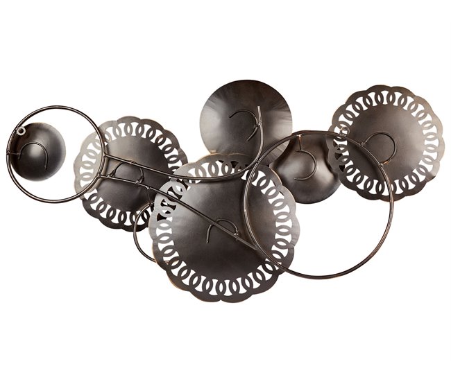 Beliani Decoración de pared PLUTONIUM Multicolor