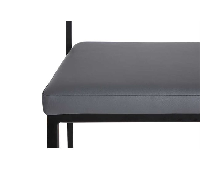 Silla de Cocina KEVIN fija PU Gris