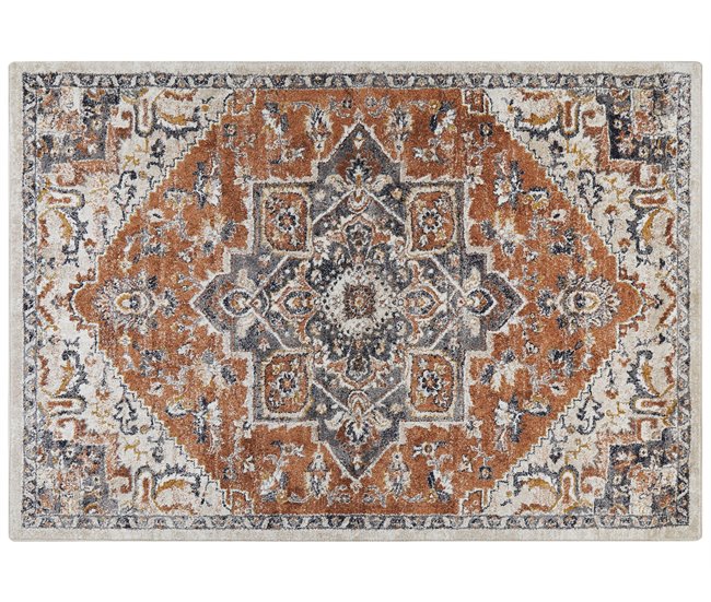 Beliani Alfombra de pelo corto METSAMOR 160x230 Beige