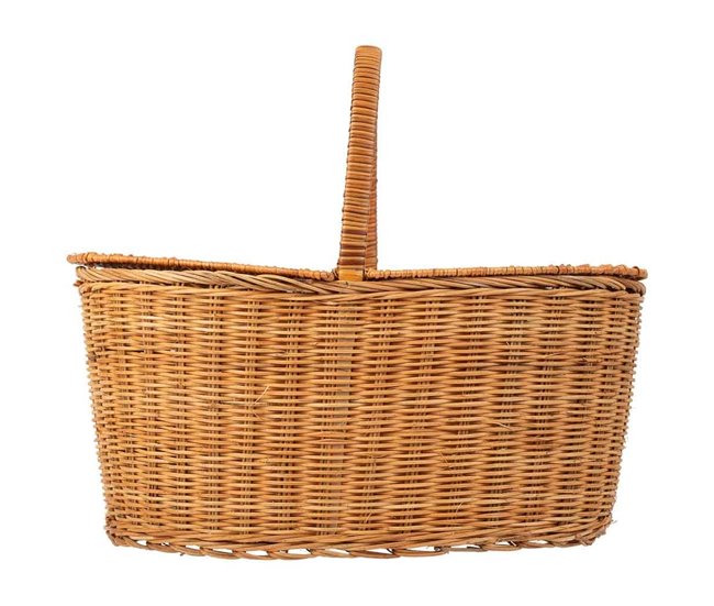 Cesta picnic de medula Marron