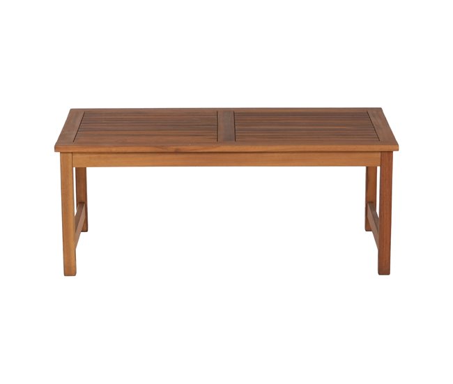 Conjunto de muebles de jardín Cannole 4 piezas ratán Madera