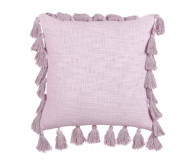 Beliani Cojín decorativo LYNCHIS 45x45 Rosa