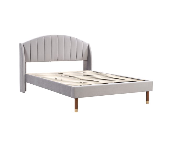 Marco de la cama 200x140 Gris