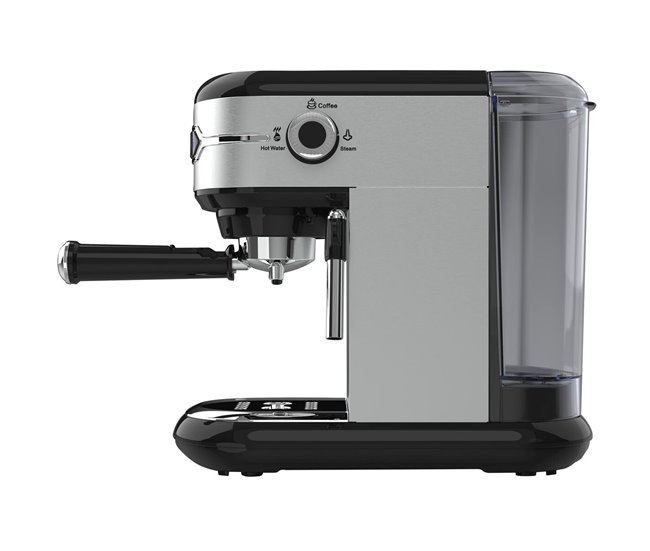 Cafetera Express de Brazo Plateado