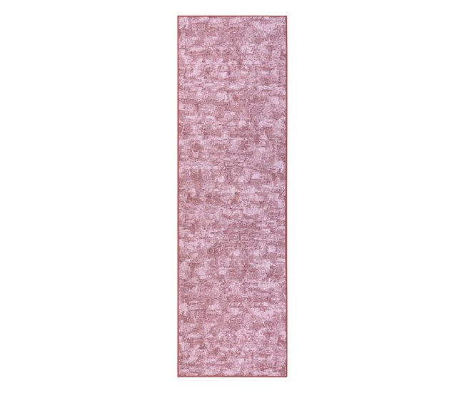 Alfombra de pasillo SOLID 60 HORMIGÓN 70x330 Rosa